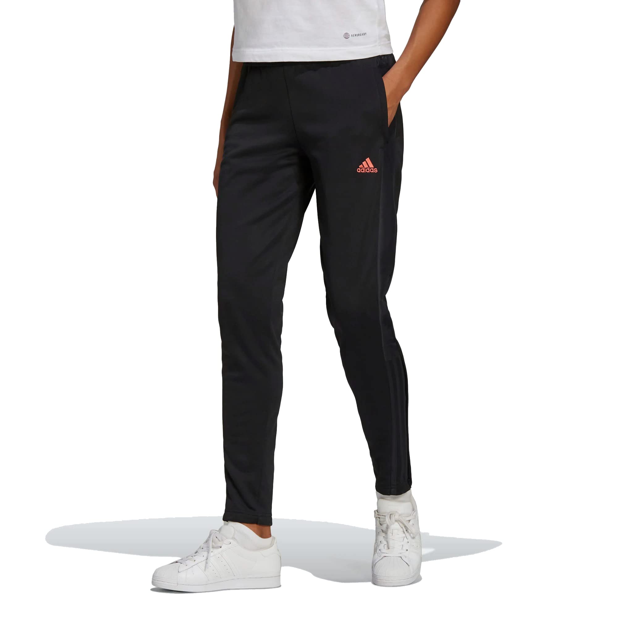 adidas Women's Tiro Pants, Black, Small