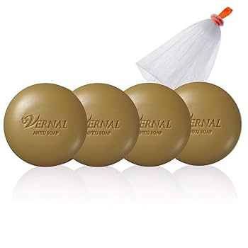 泡立てネット付き☆　ヴァーナル　石鹸　4個セット Amazon | ヴァーナル ベーシック石鹸4個セット（アンクソープ90g