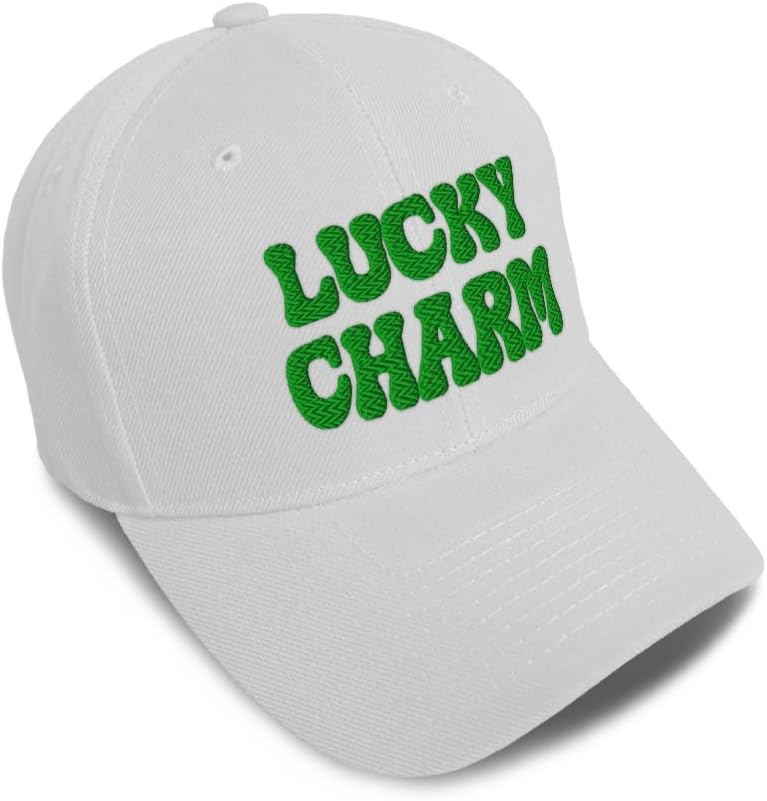 Kids Toddler Baseball Cap Lucky Charm St Patrick's Shamrock Boys Caps & Girls Caps Cotton