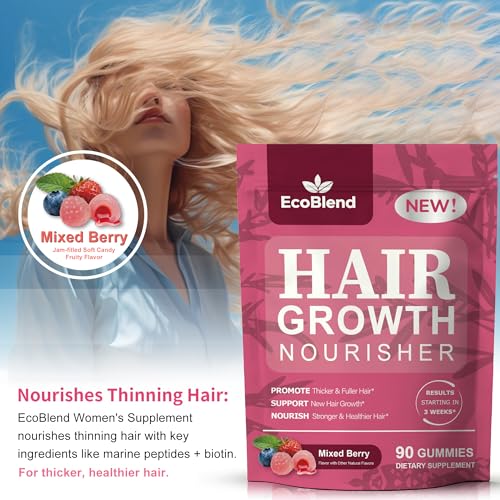EcoBlend Hair Growth Accelerator Gummies