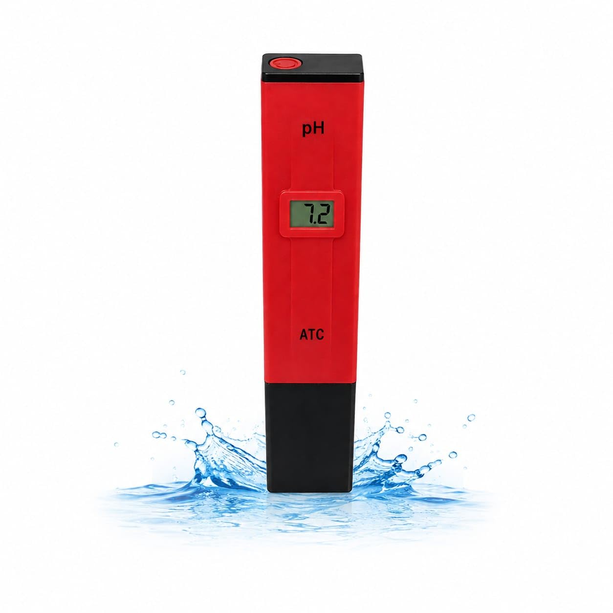 Digital pH Meter Pen Type with LCD Display & ATC, 0-14 pH | Water Quality Tester, Aquarium & Pool Use, Portable Design, High Accuracy, RO Water Compatible-image-46