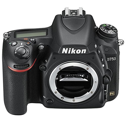 Nikon D750 Appareil photo numérique Reflex 24,3 Mpix Kit Boitier + Objectif 24120 mm Noir