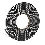 Frost King Vinyl Foam Tape - Closed Cell - Moderate Compression, 3/8' W, 3/16' Thick, 17' L, Grey, 2 Pack