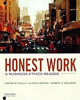 Honest Work 4th Edition 0190858192 Book Cover