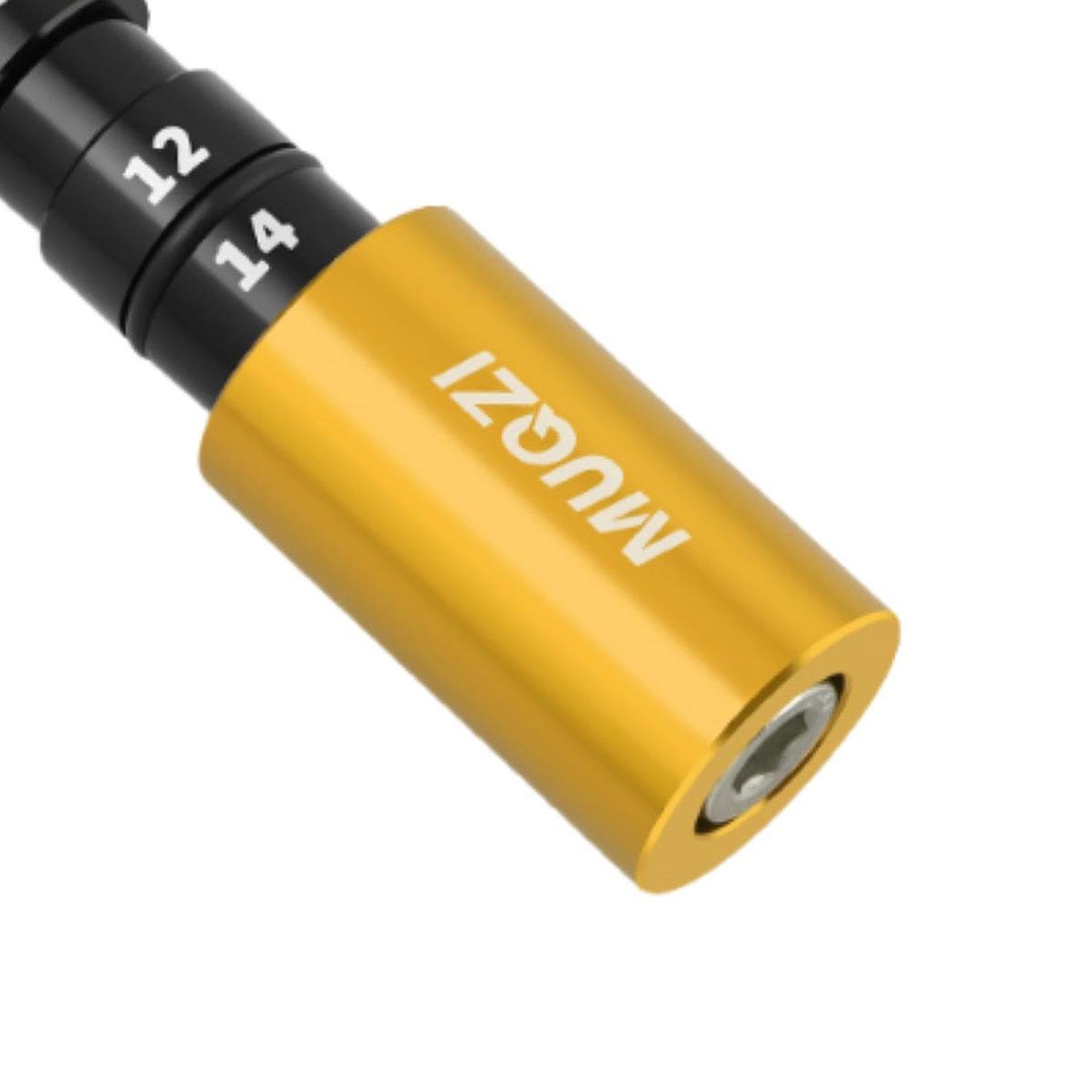 Menolana Rear Shock Eyelet Bushing Removal and Installation Tool,Shock Bushing Tool,Cycling Accessories Supplies,Road Repair Kit, Gold