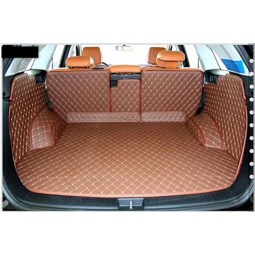 Tapis de coffre pour KIA Sorento 5 places 2015-2020 doublure de cargaison marron