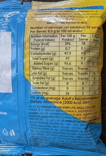 Image of Lipton Hot & Cold Lemon Premix Tea 01 Kgs