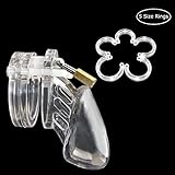 Raycity Male Chastity Cage Device 13 (Clear, Short)