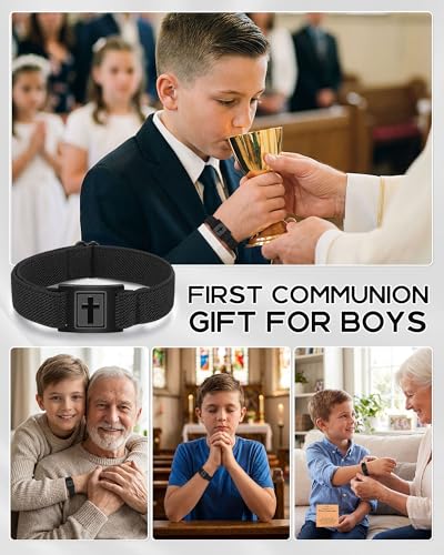 Pulsera de confirmación primera comunión regalo graduación niños 6