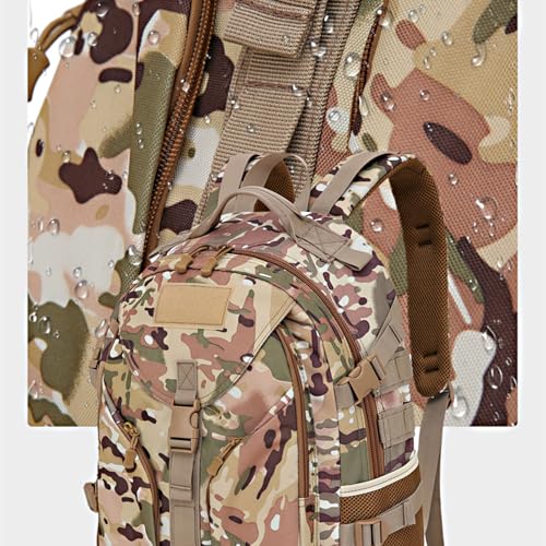 Sac à dos tactique militaire Molle 35L ultra résistant pour randonnée et camping - 3