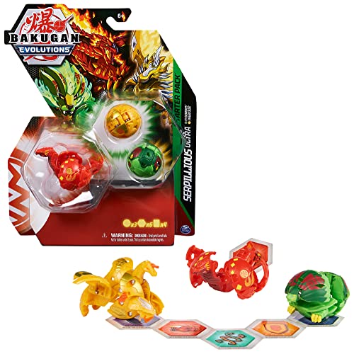 Bakugan 'Evolutions' Starter Pack mit 3 Bällen (Ultra Pyrus Serpillious,...