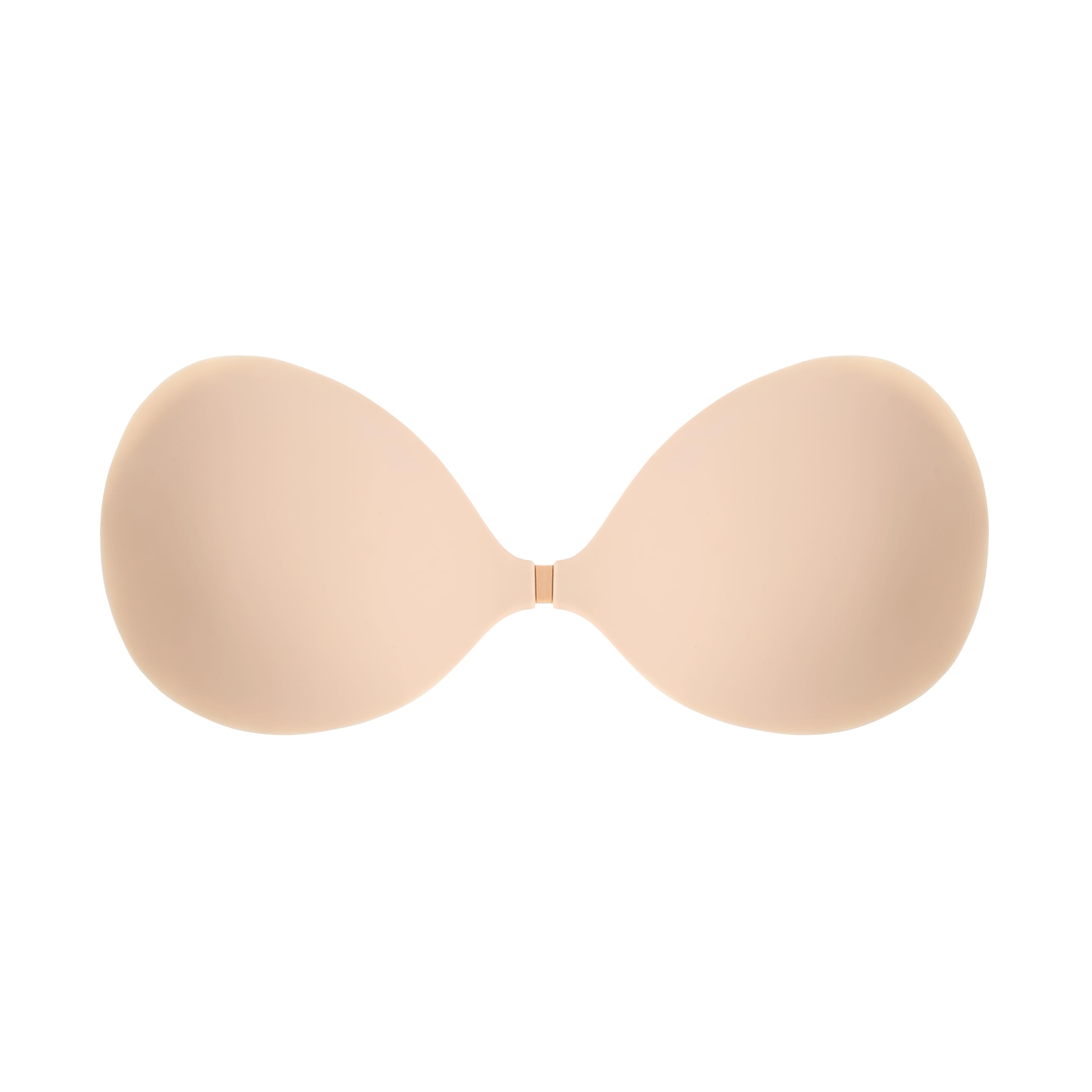MITALOO Seamless Silicone Adhesive Bra Sticky Invisible Push up Bras Backless Nipple Cover Warm Beige