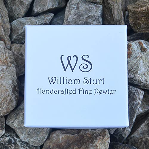 William Sturt Fine Pewter Spilla Angelo, Regali
