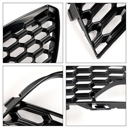 Calandre phare antibrouillard cassé ? Grille de remplacement en maille pour avant A3 - 6