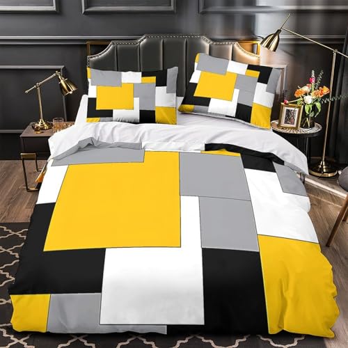 Housse de couette polyester doux avec fermeture éclair finie la corvée de lit - 4