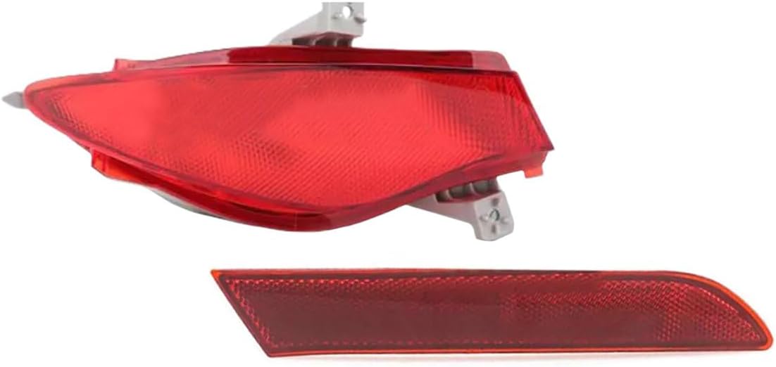 Left Side Rear Bumper Light Reflector Lamp Inner Outer for Mazda CX7 CX-7 2010 2011 2012