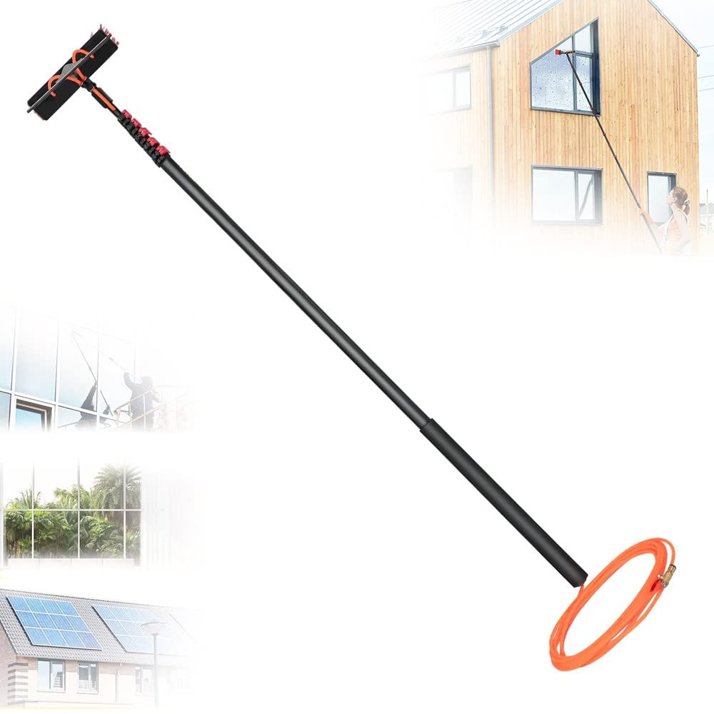 Brosse à récurer et vadrouille de lavage auto réglable à long manche