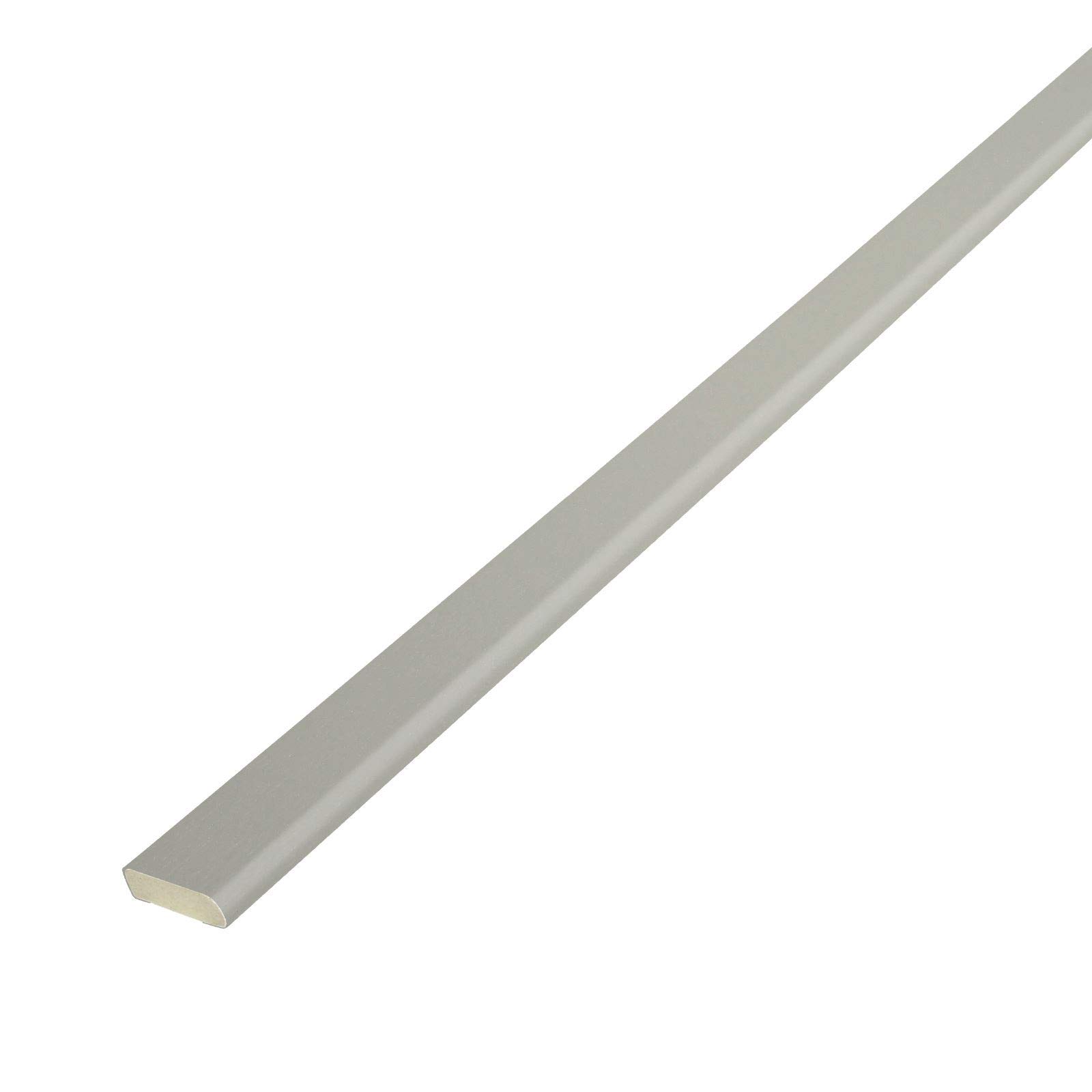 Agate Grey, 20mm x 5m Cloaking Fillet uPVC Plastic Window Door Architrave Trim