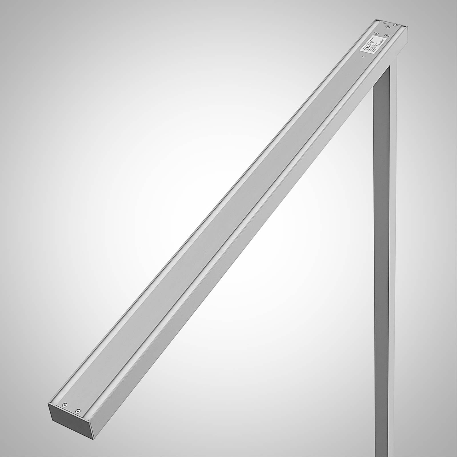 Arcchio Lampade da terra per ufficio (Moderno) colore Grigio, in Alluminio ad es. Studio & Ufficio lampadina inclusa Lampada lampada postazione lavoro piantana