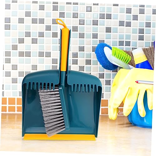 FRCOLOR Kleiner Besen Und Kehrschaufel Hausreinigung Handbesen Und Geeignet Für Küche Badezimmer Und Wohnzimmer – Bild 4