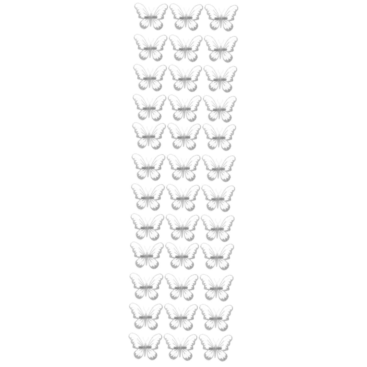 LALAFINA 36stücke Künstliche Schmetterlinge Mit Clip Für Bastelprojekte Farbenfrohe Dekoration Für Hochzeiten Partys Und Weihnachtsbaum