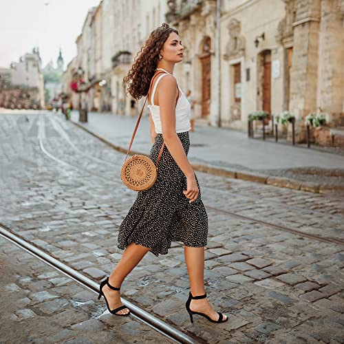 IDIFU Women's 3 Inch Kitten Heels - Dressy Open Toe Heels Ankle Strap Heeled Sandals for Bride Wedding Bridal Shoes On Evening Prom3