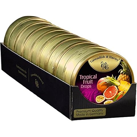 Cavendish & Harvey Tropical Fruit Drops, 9er Pack (9 x 200 g) Cover