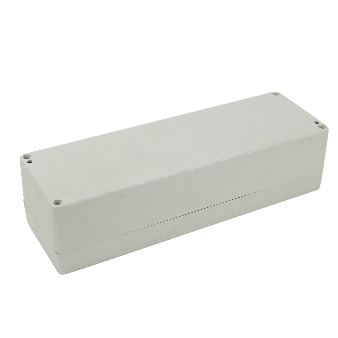 Aexit Caja de conexiones de aluminio de 9.8 '' x3.2 '' x2.5 '' (250 mm x 80 mm x 64 mm) Caja de empalmes universal (model: M8722VIIII-7033NR) para proyectos eléctricos