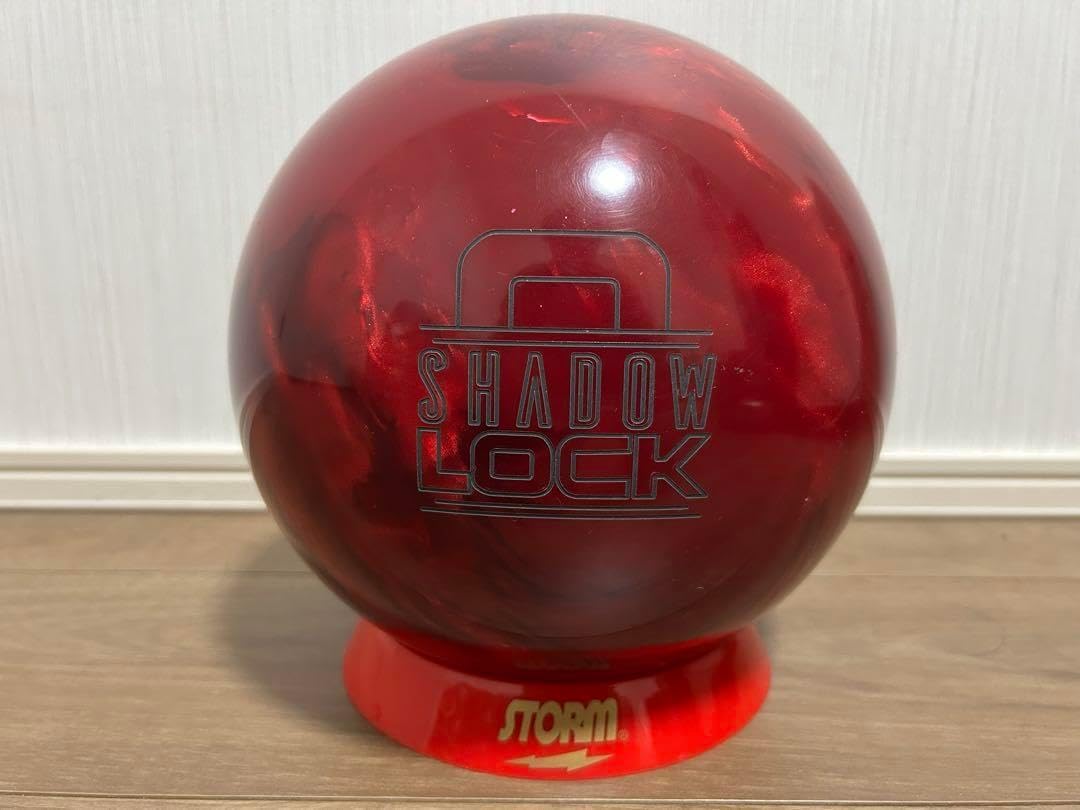 シャドーロック ストーム 15ポンド 美品 ボウリングボール シャドー