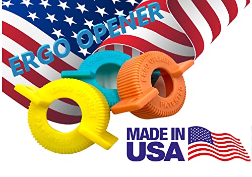 3-Pack-WATER-BOTTLE-Opener-ERGO-OPENER-Arthritis-Sufferers-Elderly-Seniors-Weak-Hands-Easy-Twist-Off-Plastic-Bottle-Opening-Tool-Travel-On-Go-Carpal-Tunnel-MADE-in-USA