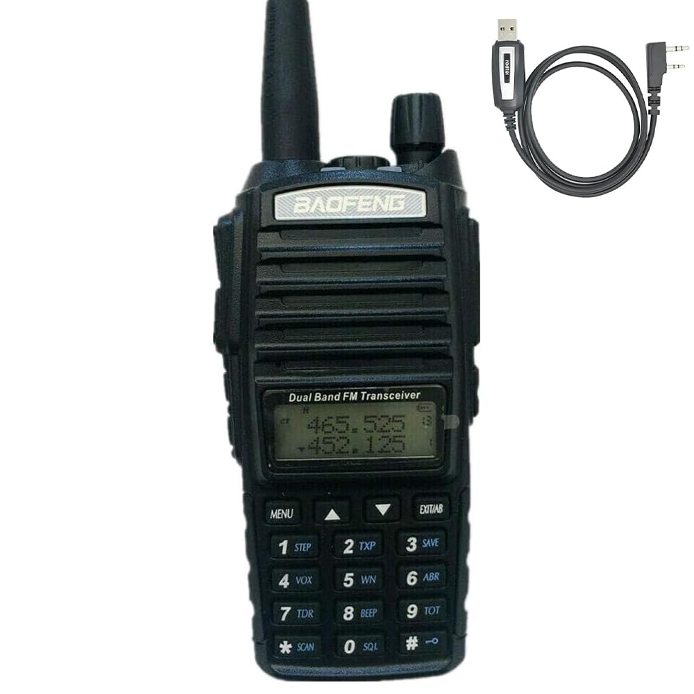 Ricetrasmettitore UV-82 8W Dual Band Per Radioamatori – Potente Portatile Con Due PTT E Batteria 1800 MAh