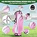8 Pieces Complete Golf Club Set for Men & Women (Left/Right Hand) – Full Set with Fairway Wood, Hybrid, Irons, Putter & Lightweight Bag – Beginner Friendly, Best Value for Distance & Accuracy
