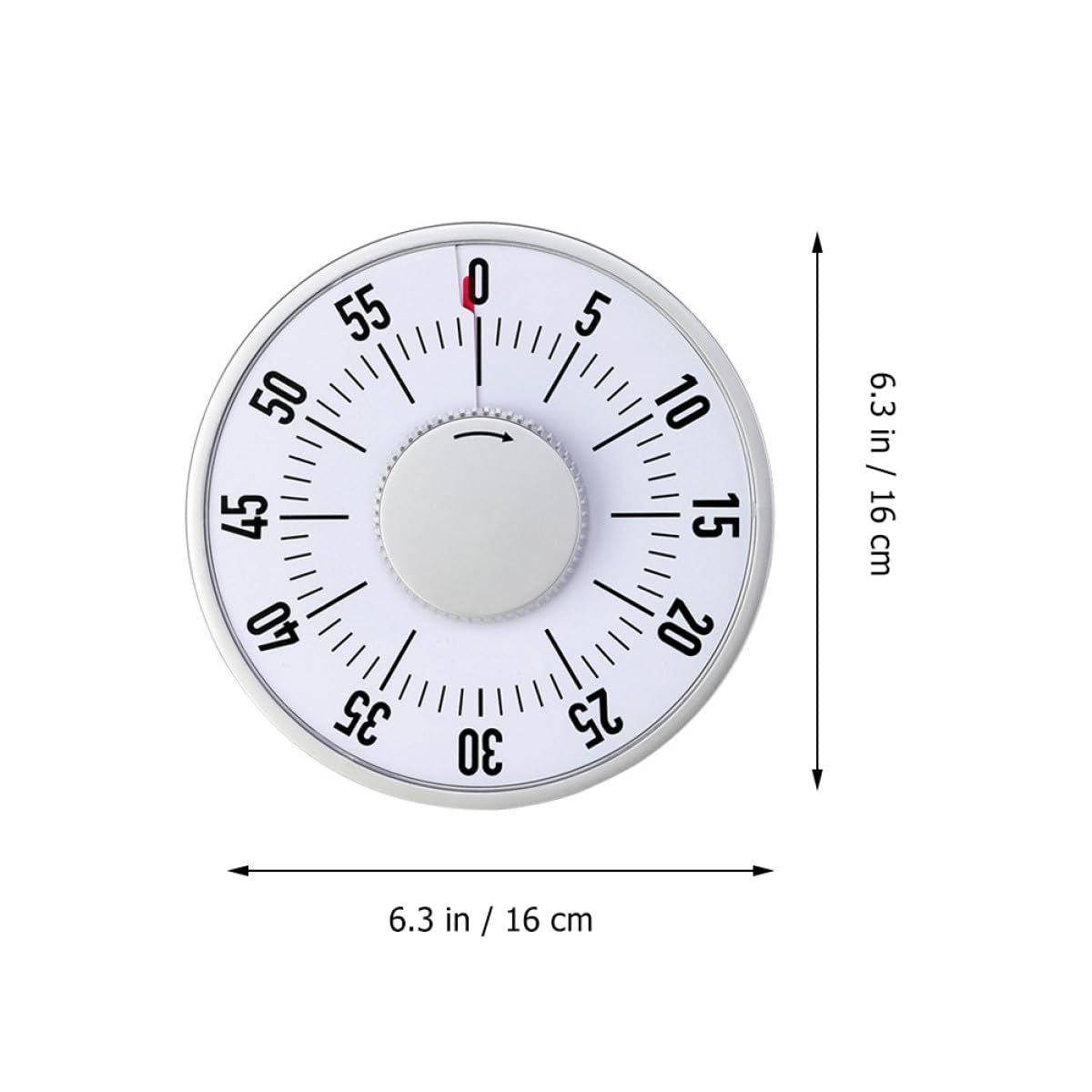 Mechanischer Küchentimer für Studierende mit Countdown und Erinnerung