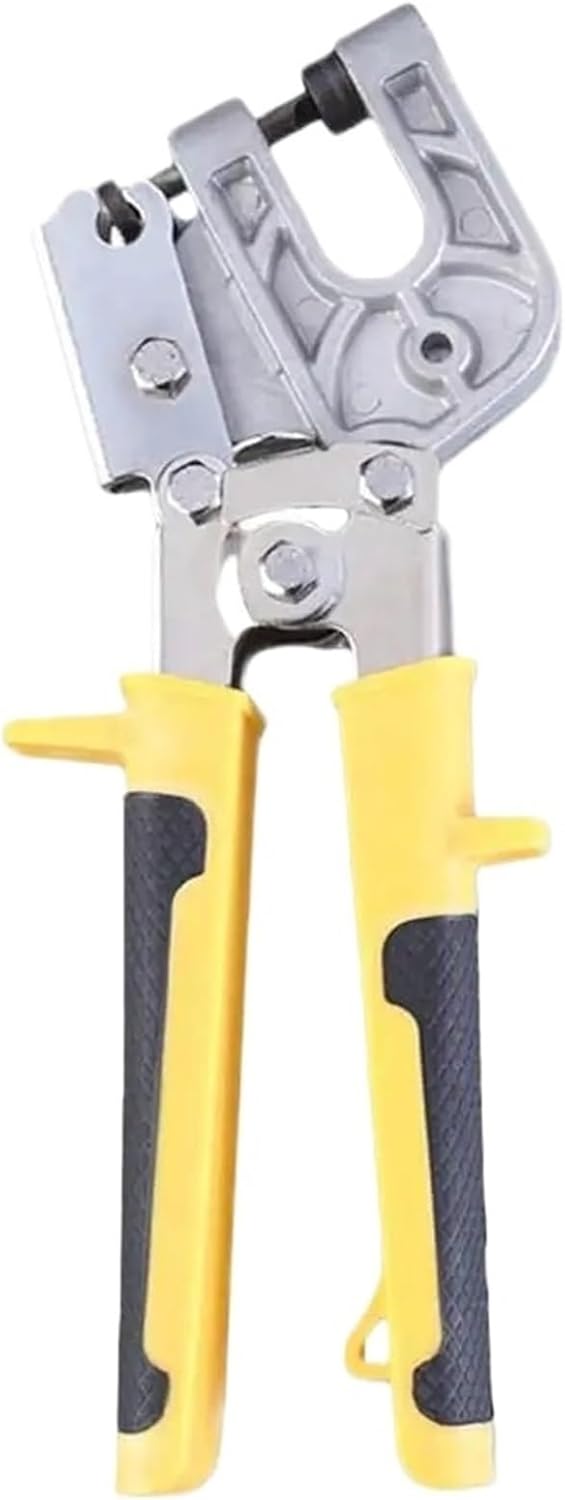 SHOKHI Metal Stud Crimper Aluminum Alloy Ceiling Punching Pliers Plaster Drywall Tools For Fastening Metal Double Handed Pliers