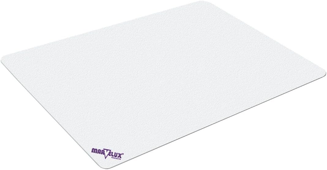 Clear Floor Protector Mat, Multi-Purpose PVC Hardwood Floor Protection Mat, Durable Waterproof Plastic Floor Covering, Rectangular, 29.5" x 47" Home and Office Desk Mat