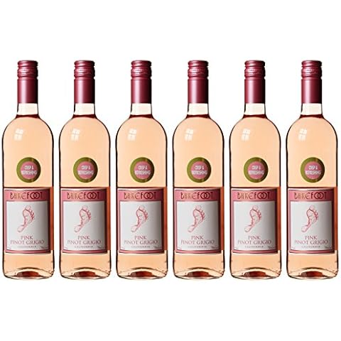 Barefoot Cellars Pink Pinot Grigio Rosé Wine Cover