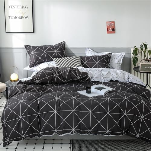 Housse de couette en microfibre de polyester durable avec teinture réactive grand teint - 7