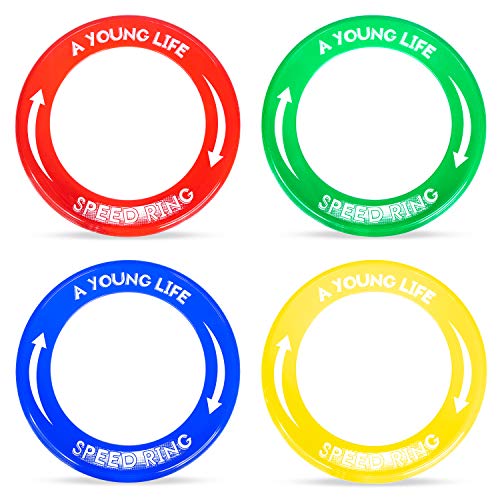 Frisbees Golf Discs Kids Adults - Kid\'s [4 Pack] Flying Rings Flying Disc - Fly Straight - Weight 1.15 OZ Only - Thumbnail 5