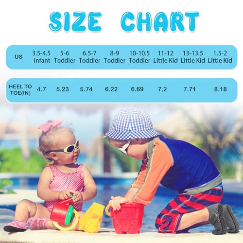 Barerun FS-A2032-WHITEHOLE-20-21 Water Shoes Toddler Boys Girls Quick Dry Barefoot Aqua Shoes Beach Pool Swim Shoes Non Slip Breathable Sandals Lightweight Summer House Slippers Whitehole 5-6 thumb #1