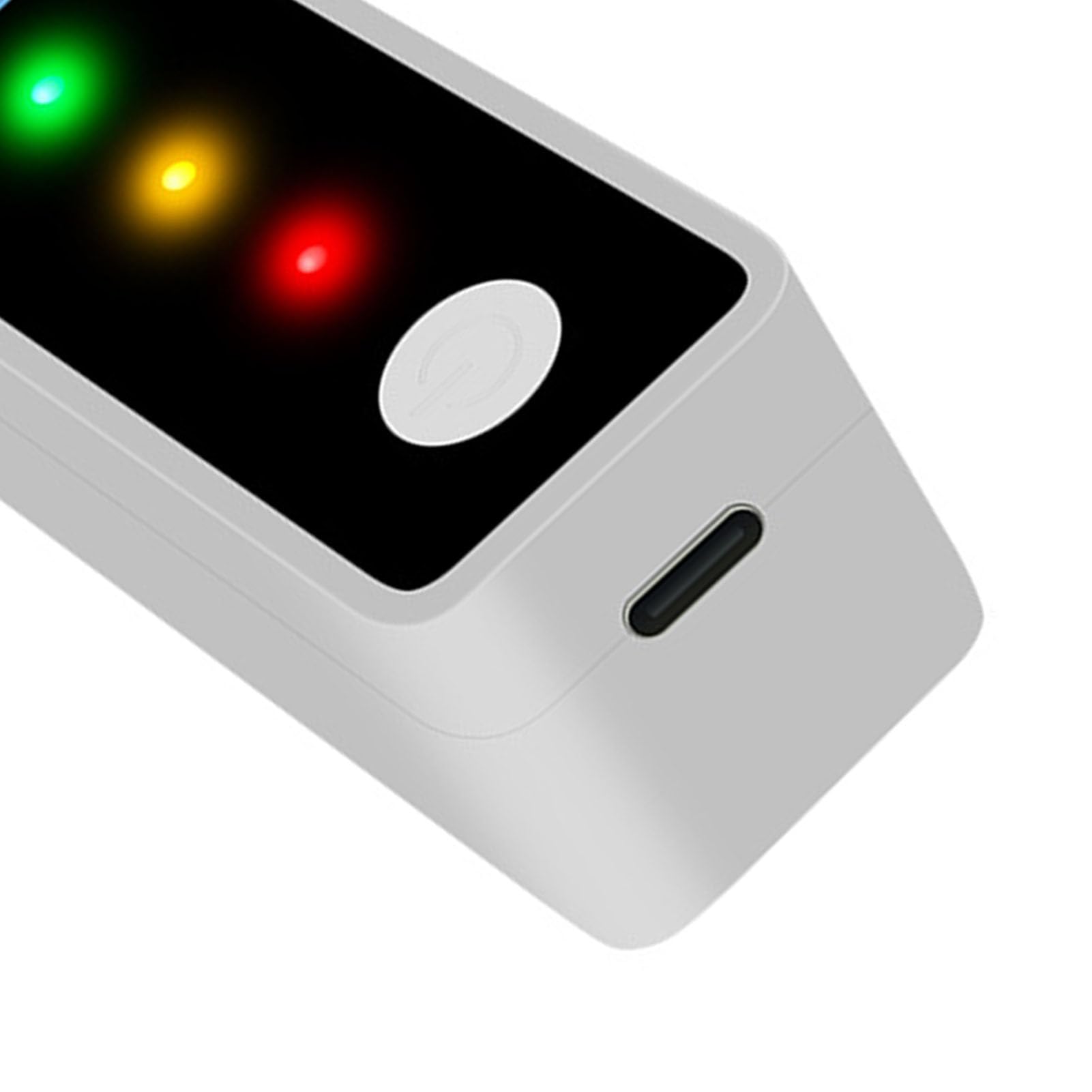 Geiger Counter Nuclear Strahlungsdetektor Digital Radioaktive Erkennungsmessgerät hohe Empfindlichkeit Echtzeitüberwachung für Home Workplace ABS -Material 1.29 Zoll OLED -Display