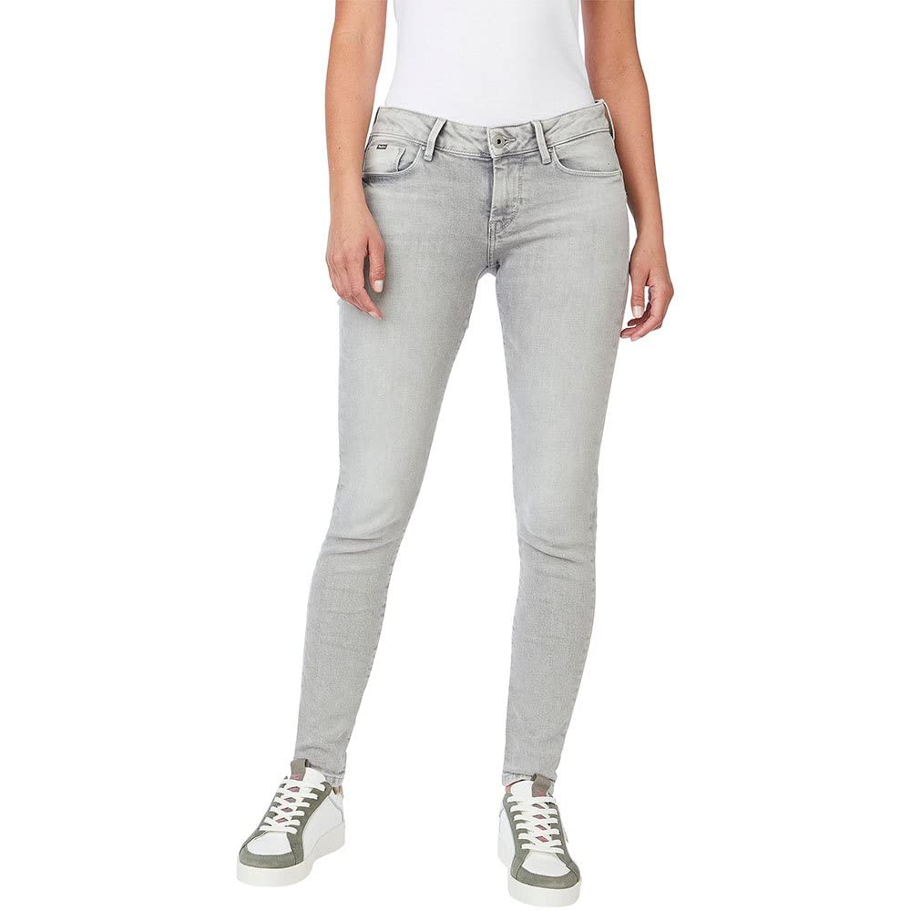 Pepe Jeans Damen Jeans Soho, Grau (Denim-ue2), 26W / 32L