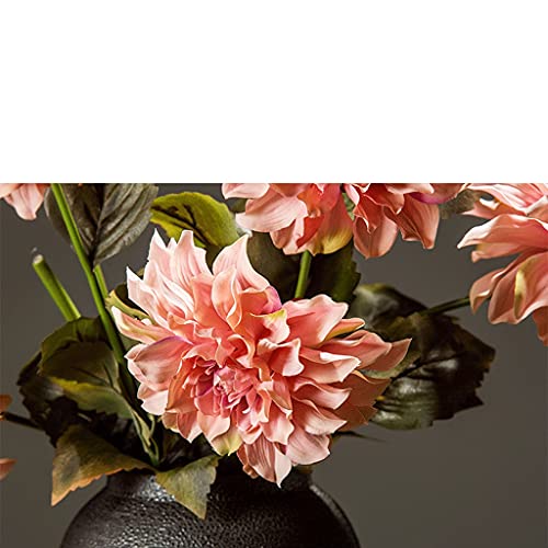 Ramo de flores artificiales de simulación ZYFSHA para mesa de comedor interior 4