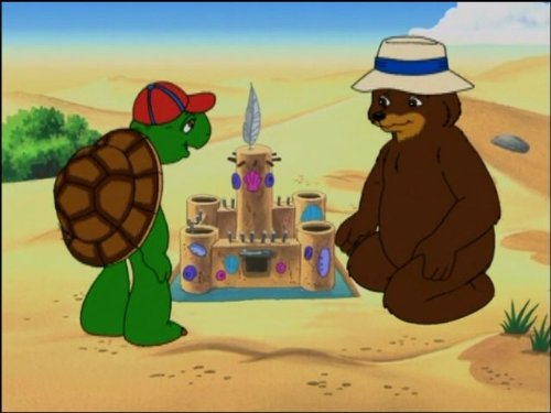 Franklin At The Seashore;Franklin And Snail's Dream