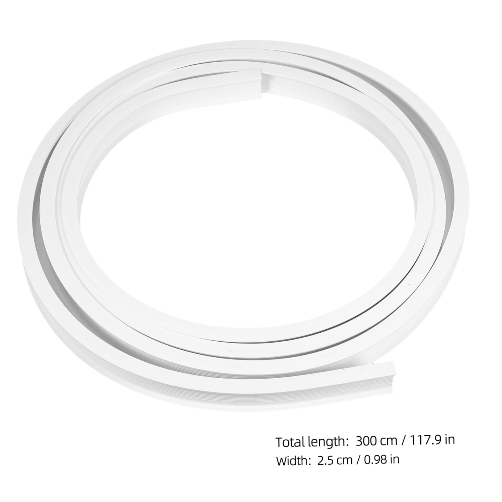 ULTECHNOVO Curtain Track System Bay Window Curtain Rails Ceiling Curved Bendable Rail Sliding Track for Rv Hotel