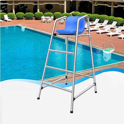 Silla de Salvavidas para Piscina 1.5 m Acero Inoxidable