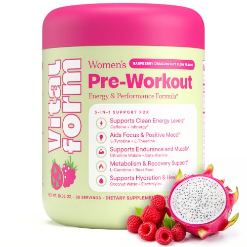 VitalForm Women's Pre-Workout Powder