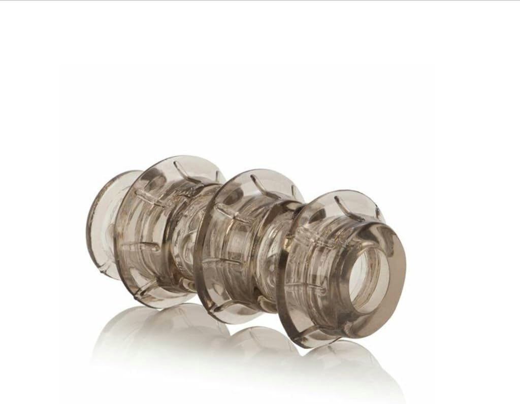 Enhanced Pleasure Beaded Girth Ring Penis Enhancer Sleeve