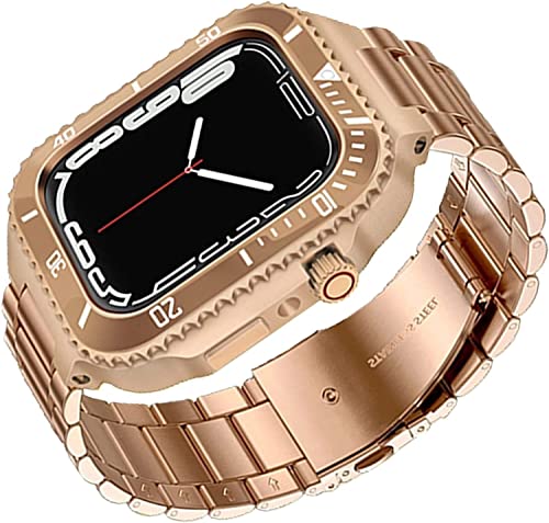 Protéger Apple Watch 45mm avec un kit mod lunette céramique SCHIK