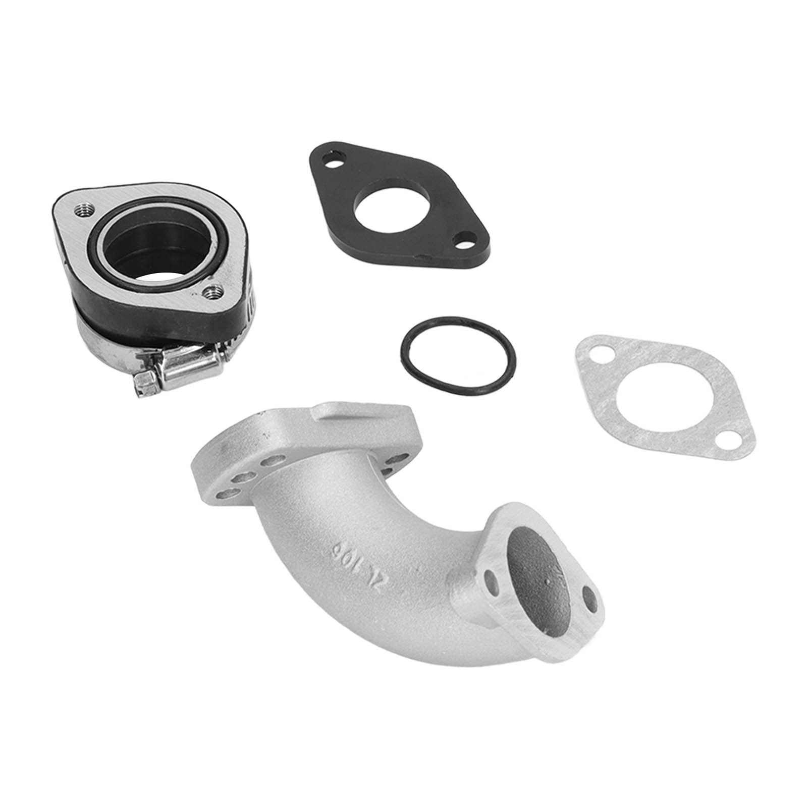 Uxsiya Kit d'adaptateur d'admission de carburateur, tuyau de collecteur d'admission antioxydant anti-âge à longue durée de vie pour Pit Dirt Bike