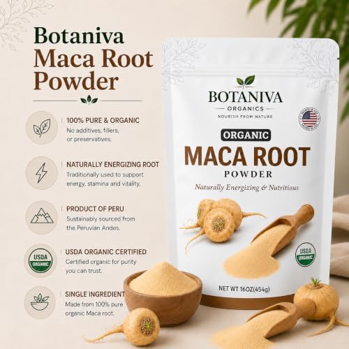 Botaniva Organics Maca Root Powder